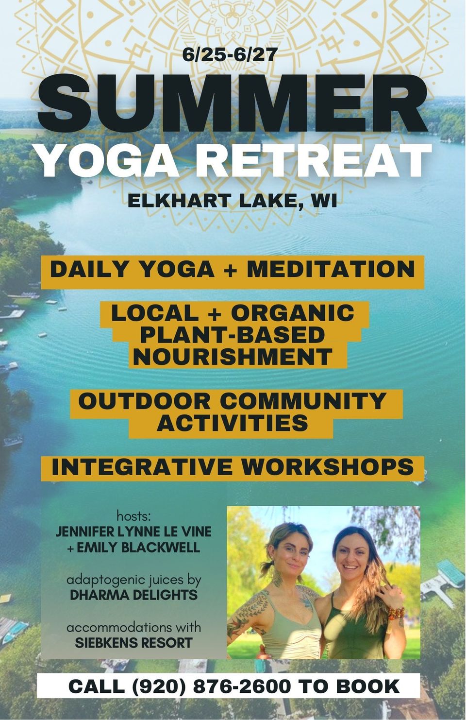 Yoga retreat weekend