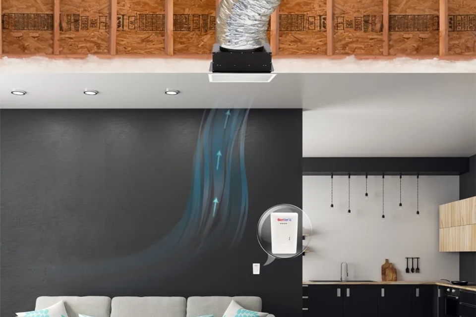 Whole house fan