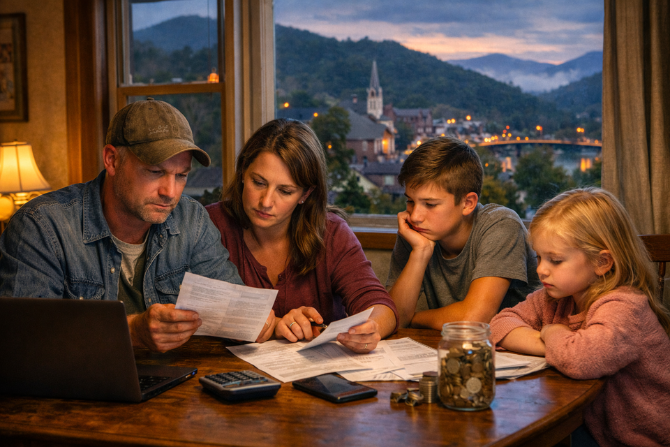 West virginia famlies are struggling with finances