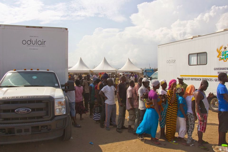 Mobile health clinics ghana