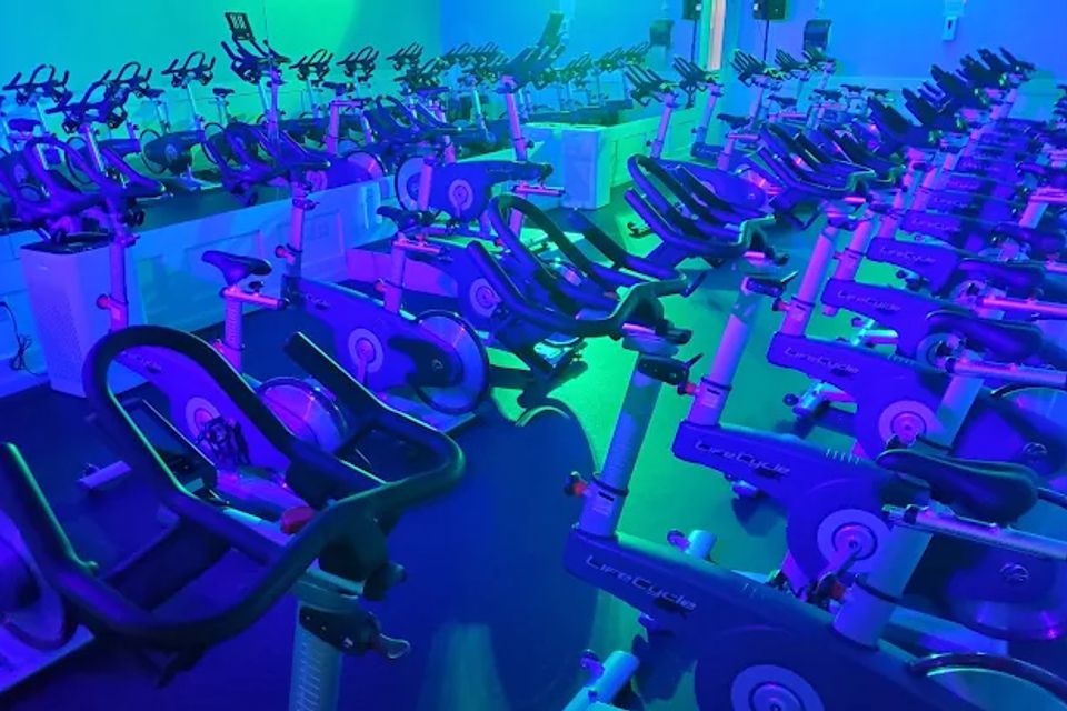 Spin classes at Maximus Gym in Riverhead, NY