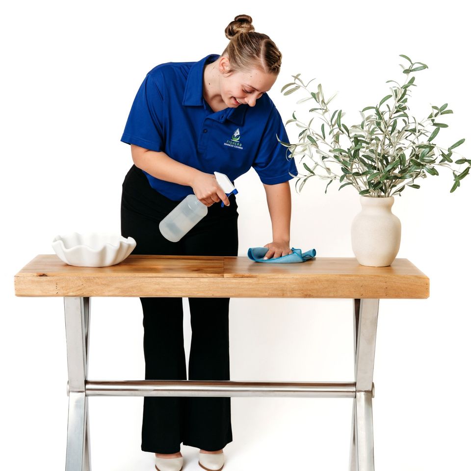 Cleaning crew from Fishers Enhanced Cleaning in Fishers, IN