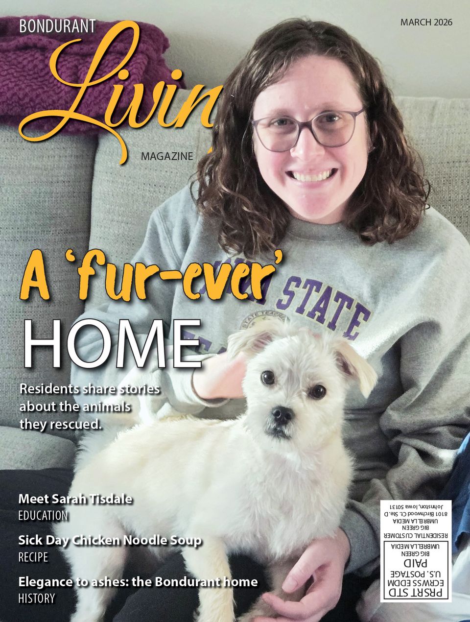 Bondurant march 2026