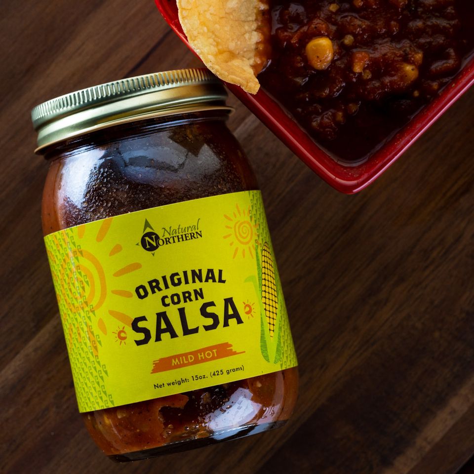 Nnf714 salsa original corn single jar (6) 1x1