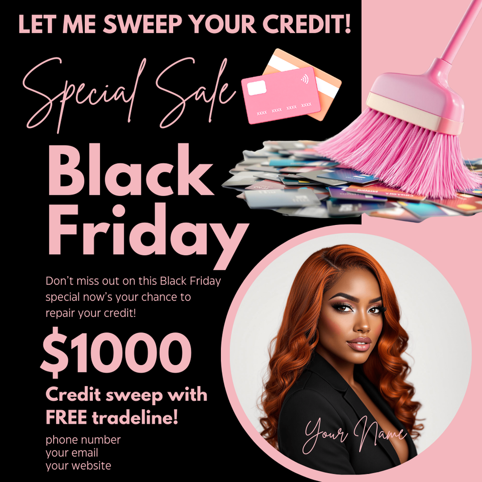 Black friday credit repair sale