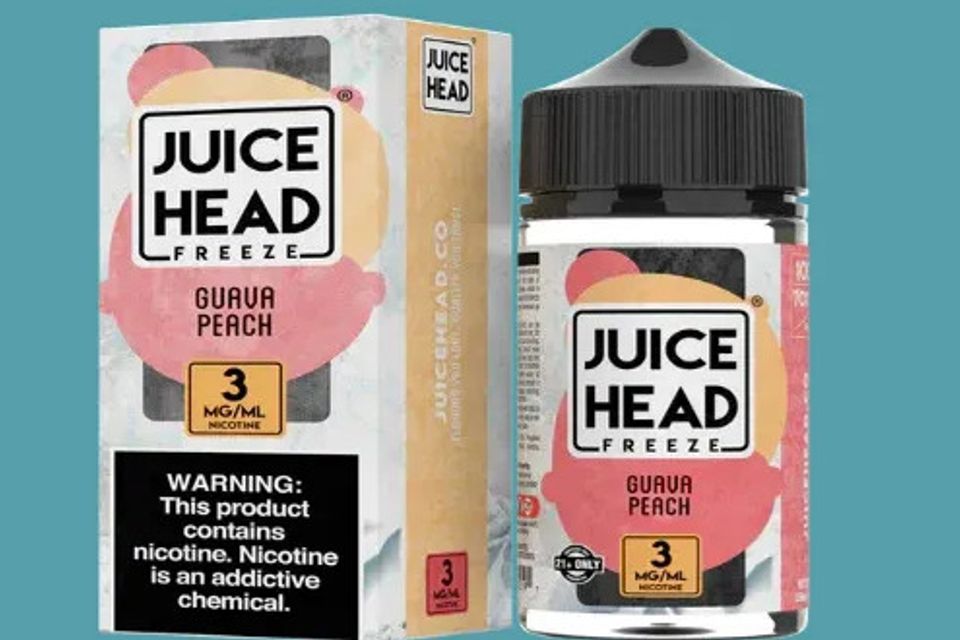 Juice Head Freeze Guava Peach E-Liquid
