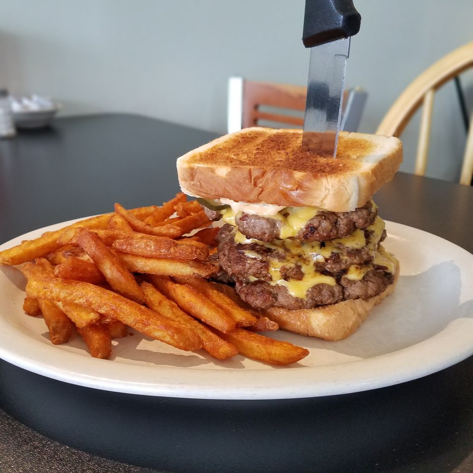 Triple bypass burger