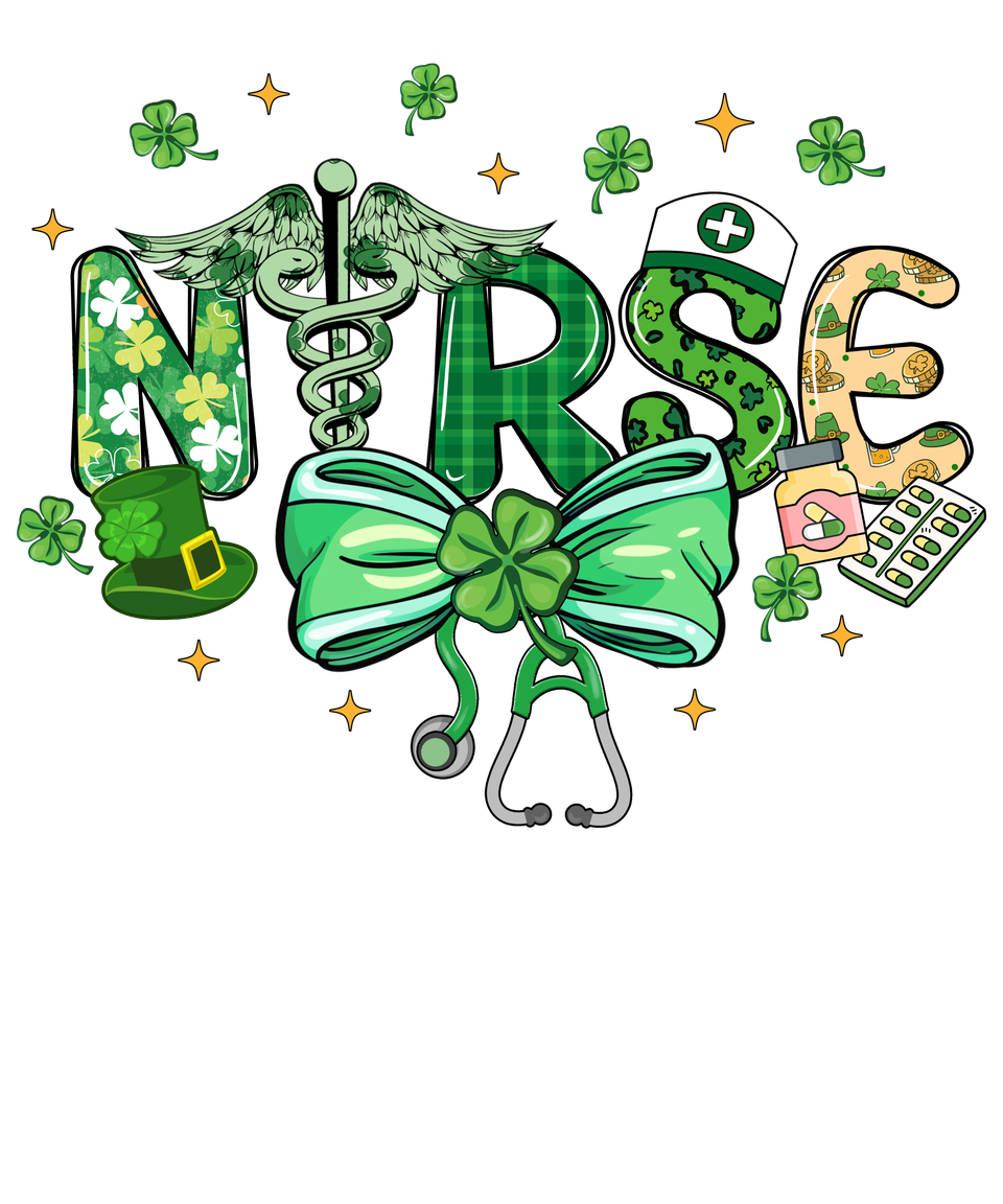 Profession   medical nurse st patricks day 1