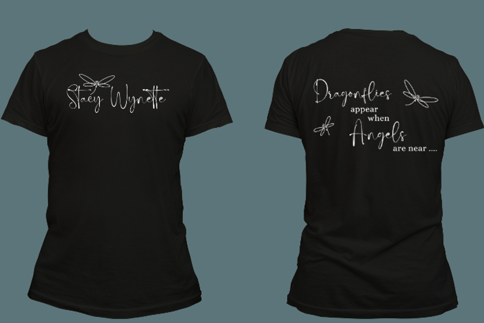 Stacy wynette logo tshirt