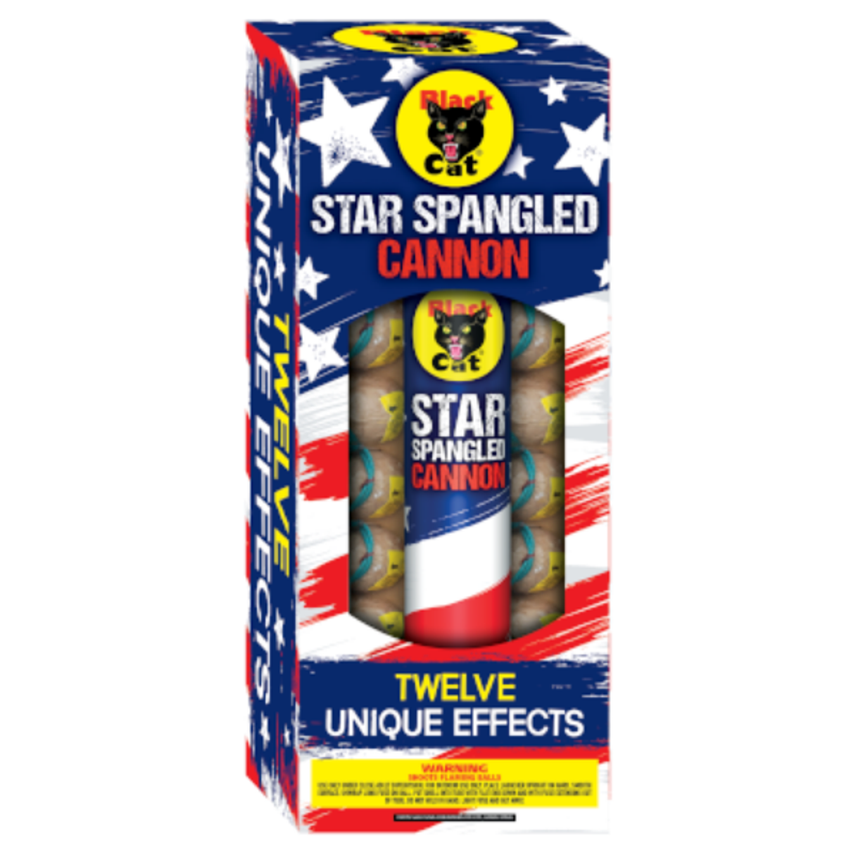 Star spangled cannon