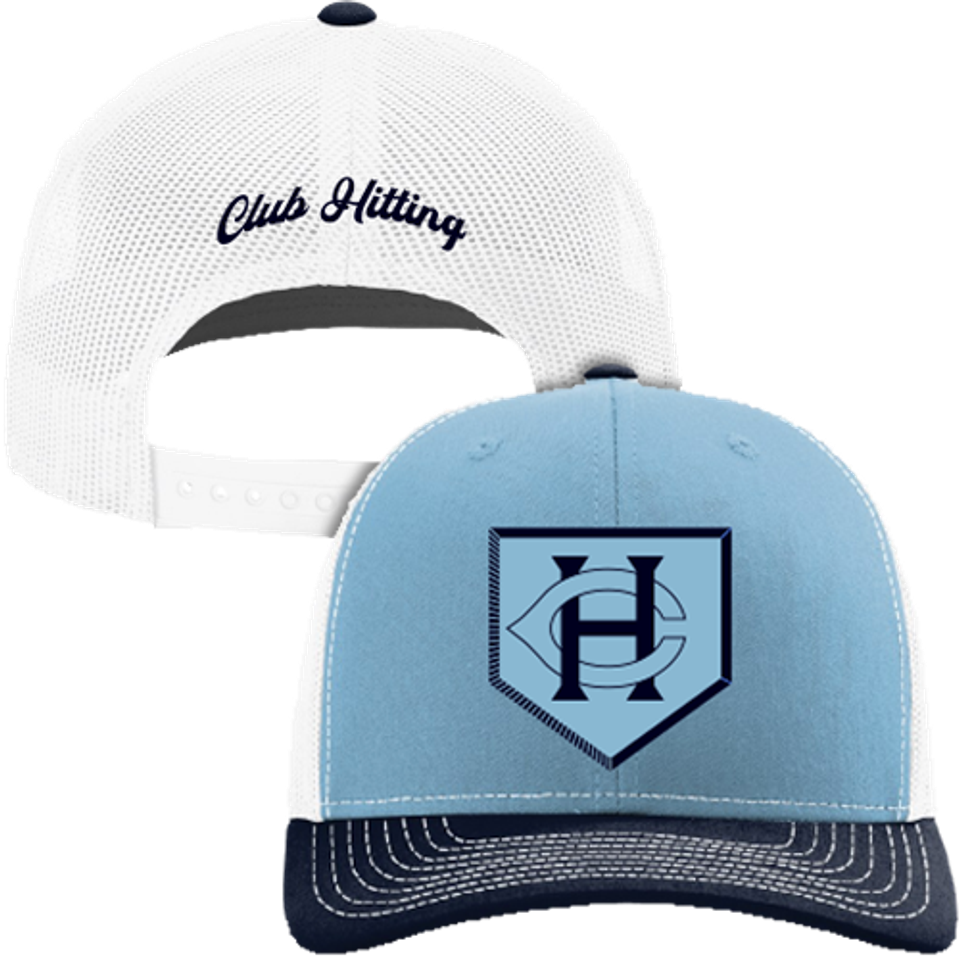 Club hitting 112 col wht nvy cap