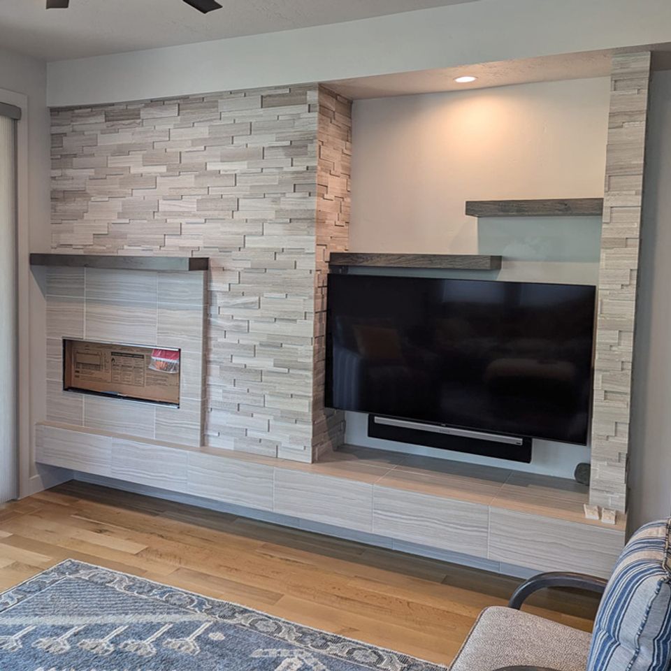 6 fireplace surround 1 after