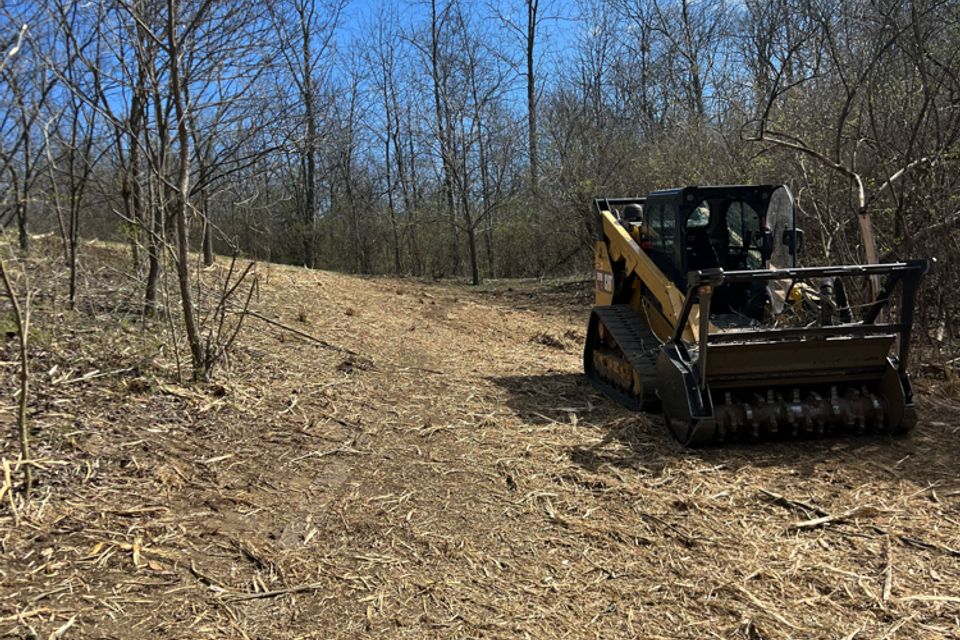 H s excavating  40land clearing
