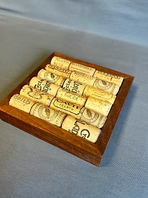 Wine cork trivet