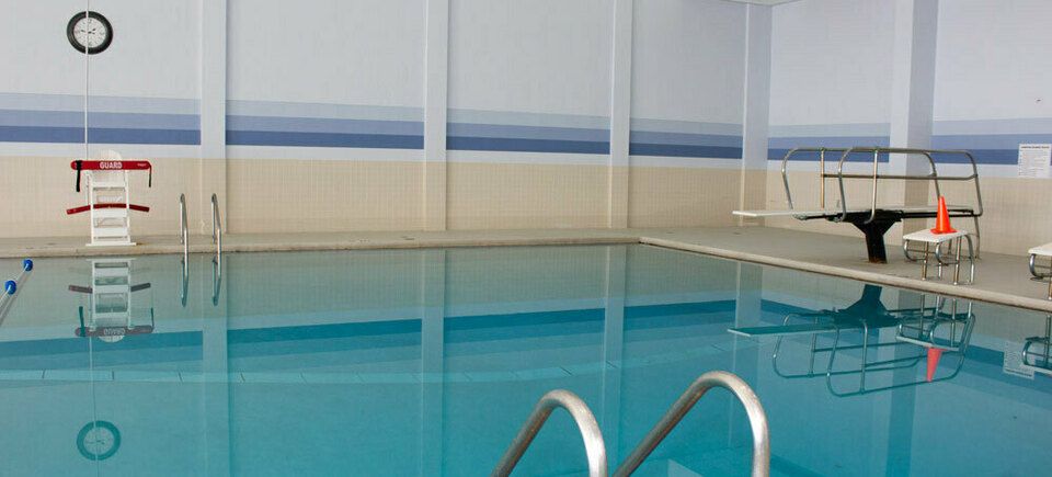 Pool deep end