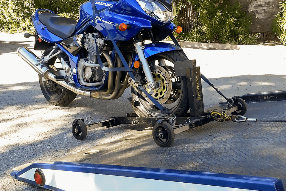 Motorcycle Flat Bed Towing Service, Worcester MA