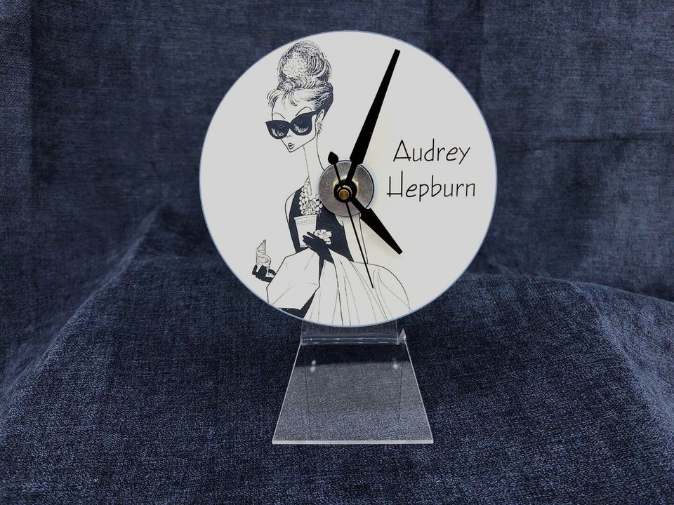 Cd clock audrey hepburn