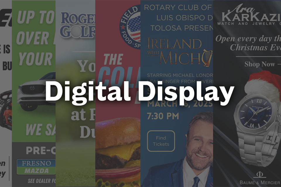 Digital display thumb
