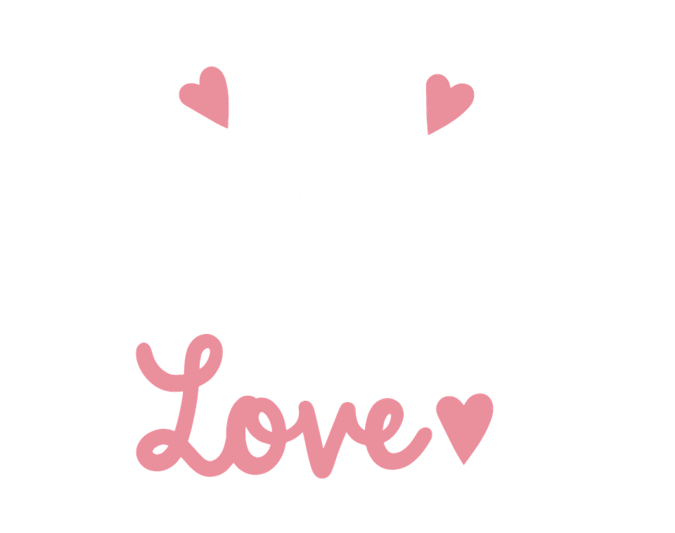 Faith   let all you do be done with love pink white