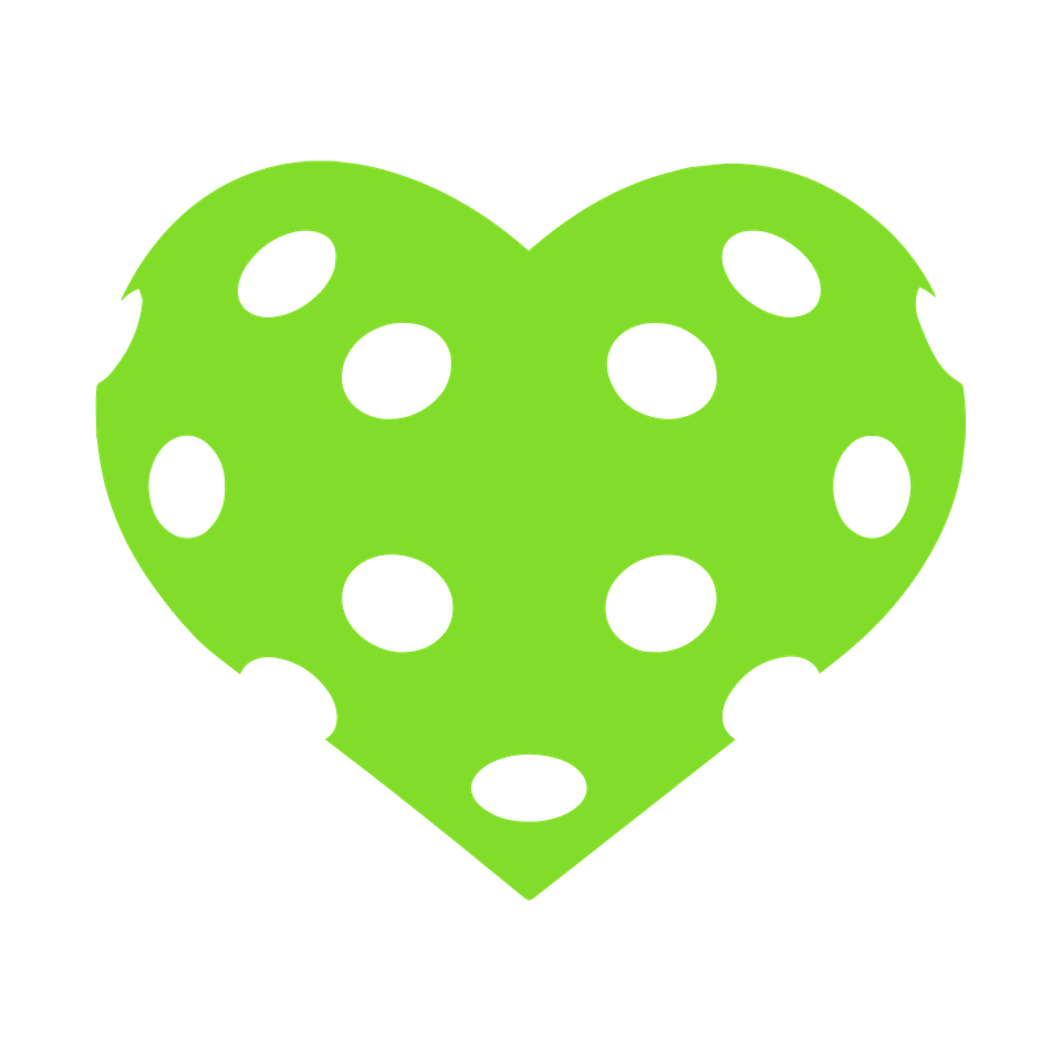 Sports   pickleball heart pickleball