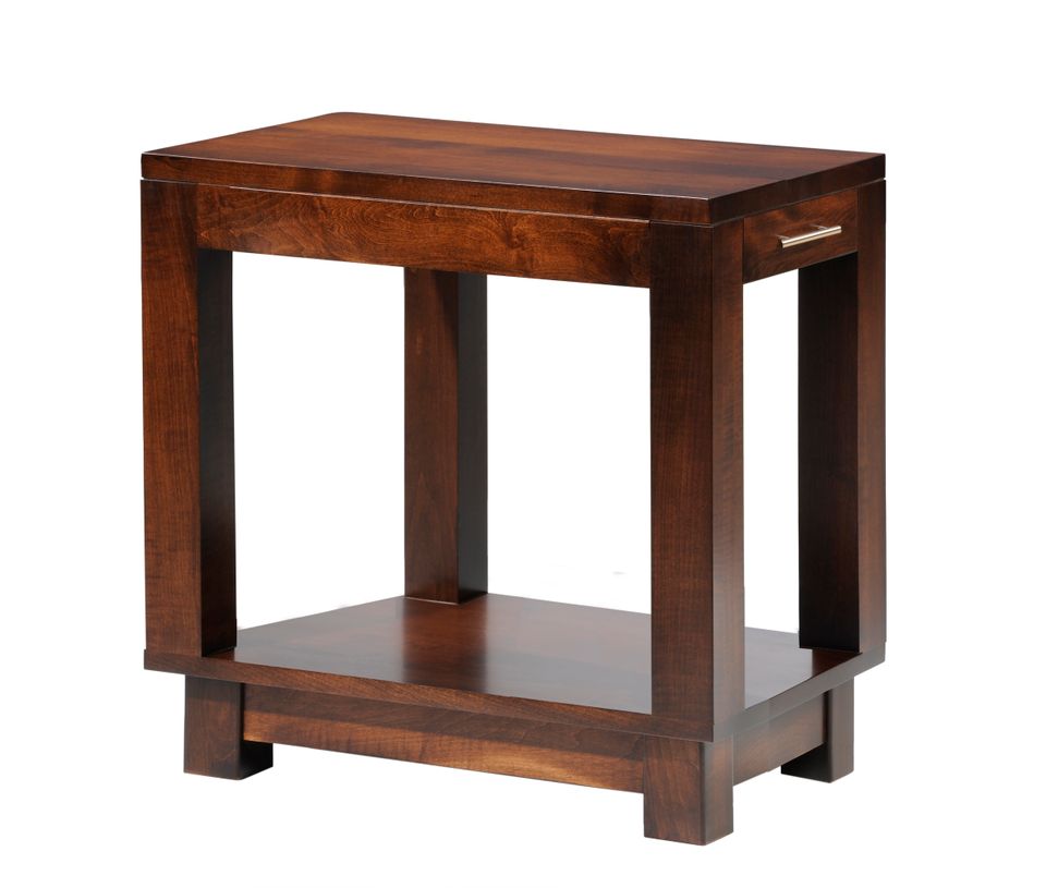 Y t 535 urban chairside table w drw