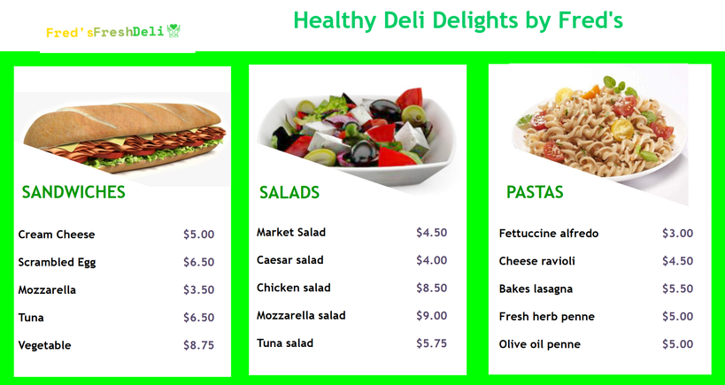 Menu board   rexelion 3
