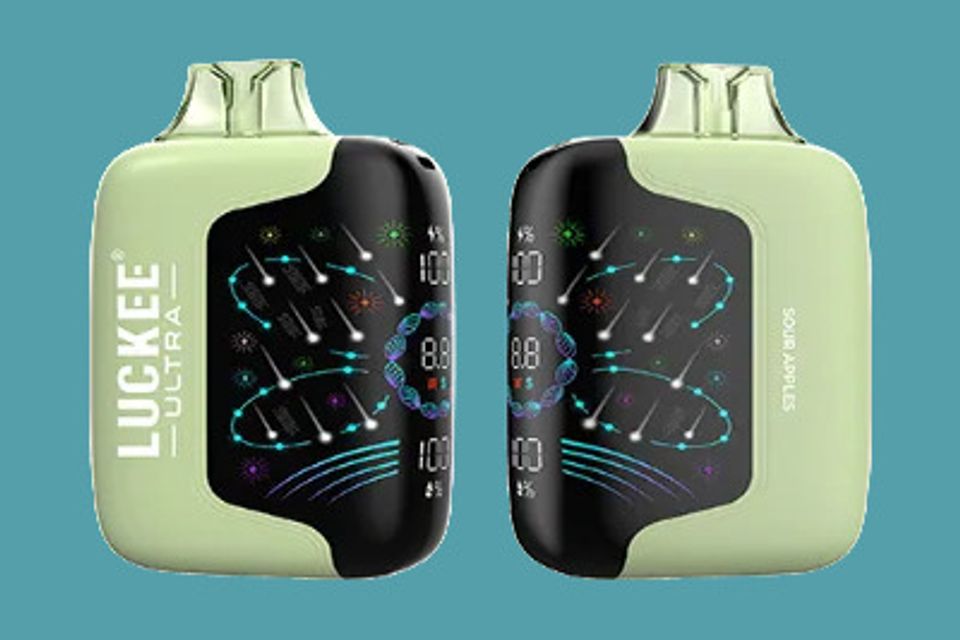 Luckee Ultra Sour Apples Disposable Vape