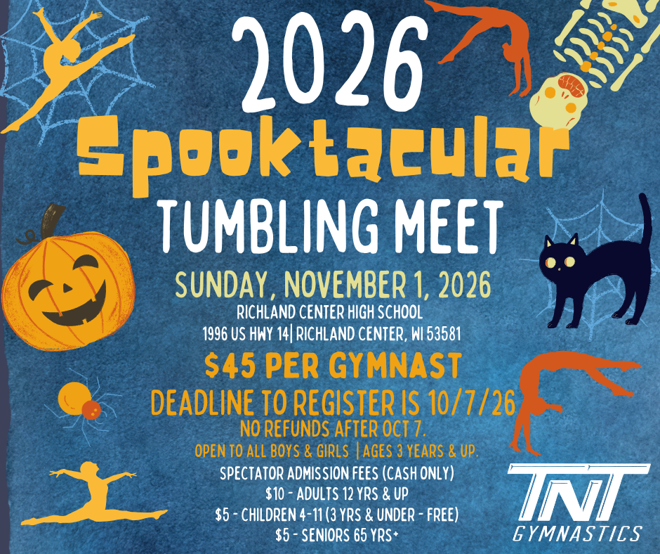 Spooktacular tumbling meet 2026 (facebook post) (1)