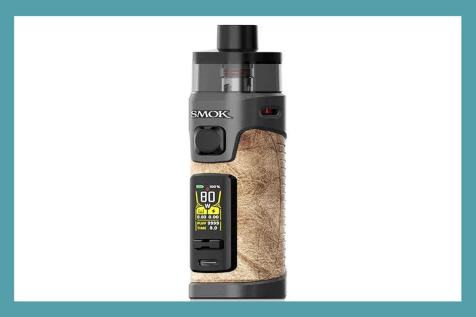 Smok RPM 5 Brown Leather Pod System Kit