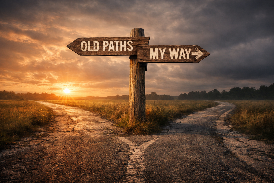 Old paths vs my way image