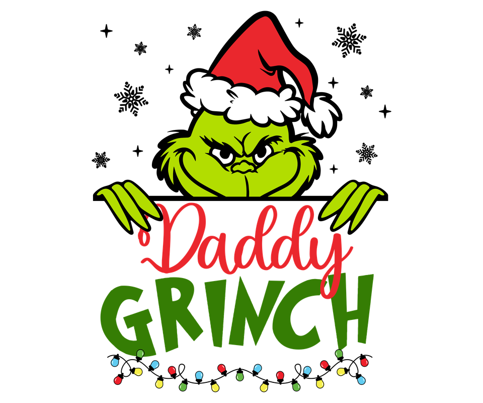 Seasons   christmas grinch daddy