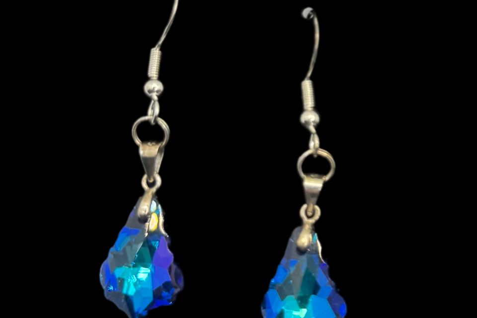 Sterling medium chandalier earrings1