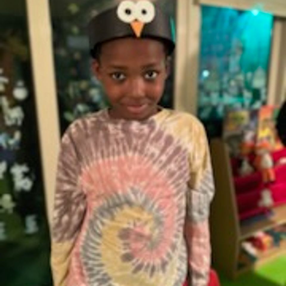 Boy bird hat