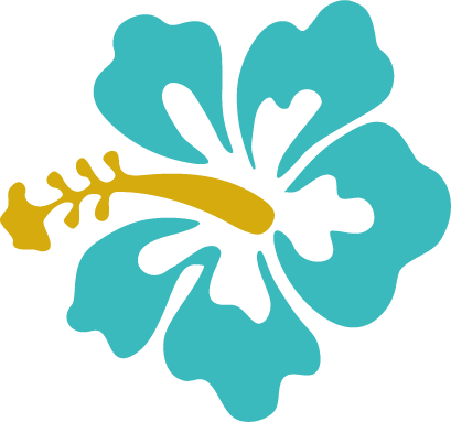 Beach   flower blue 5