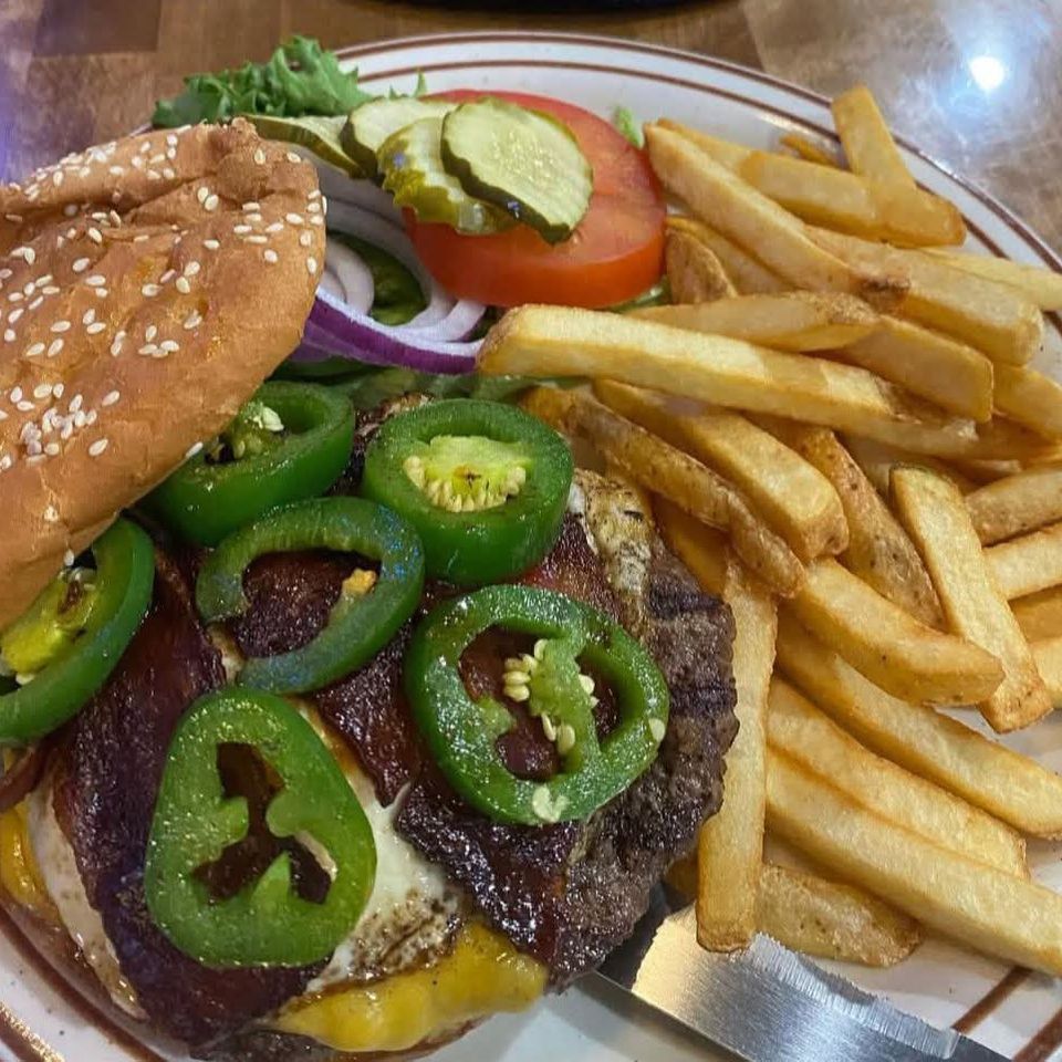 Jalapeno burger