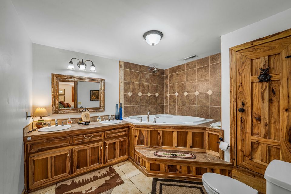 Beulah basement bathroom