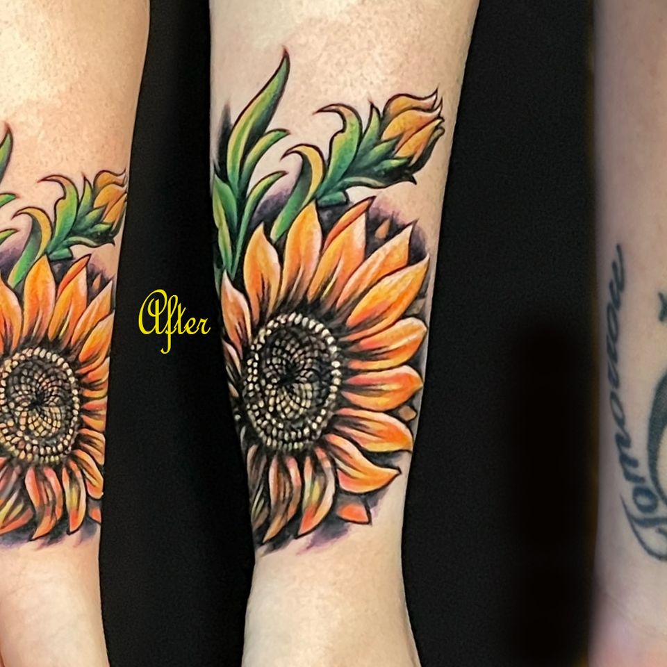 Adrian sunflower coverup after video copy