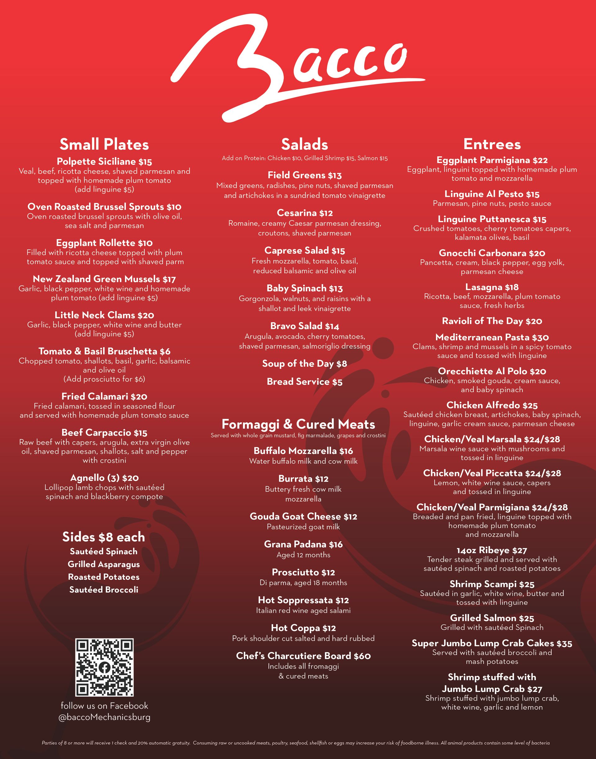 Bacco Restaurant Doylestown Pa - gjgdu4f