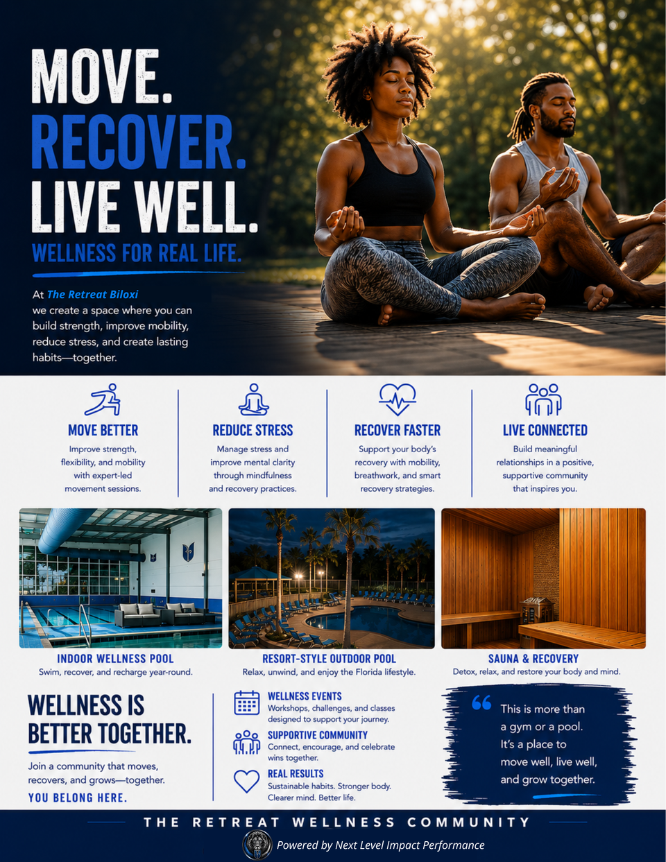Wellness flyer