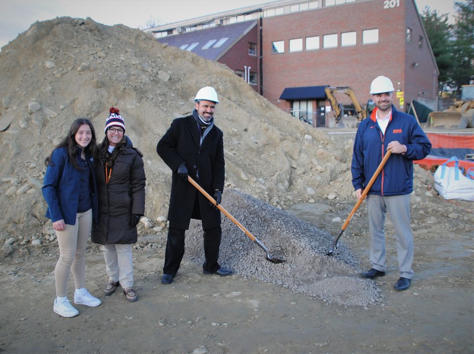 Ceremonial groundbreaking