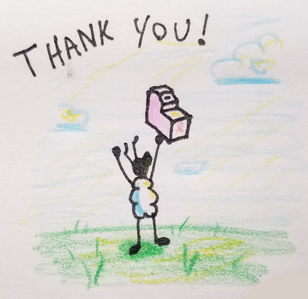 Testimonial artwork