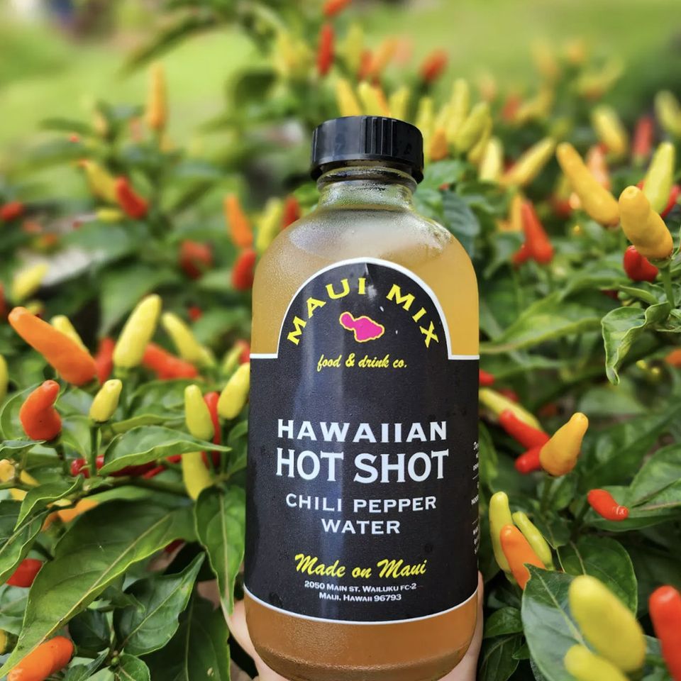 Maui chili pepper water