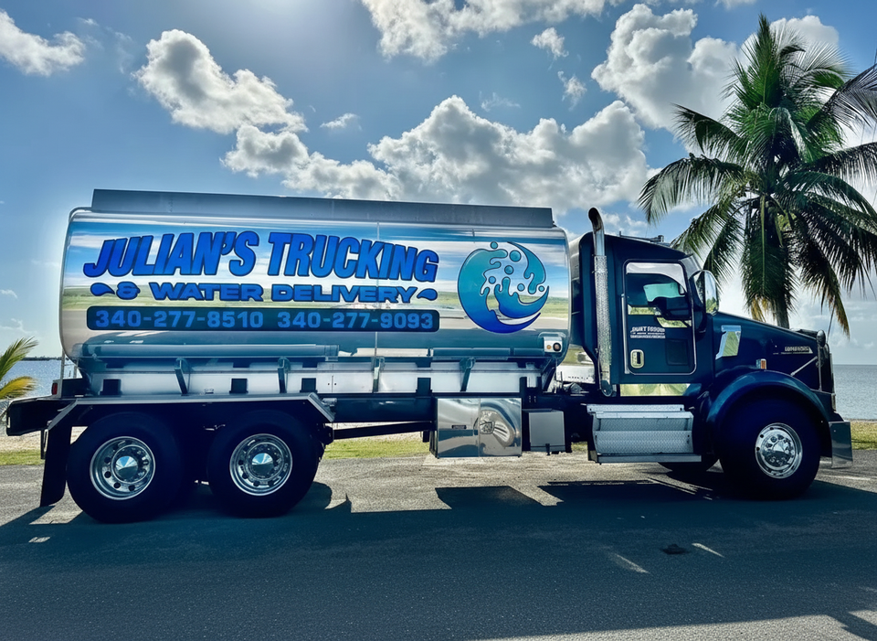 Julian’s Trucking water truck