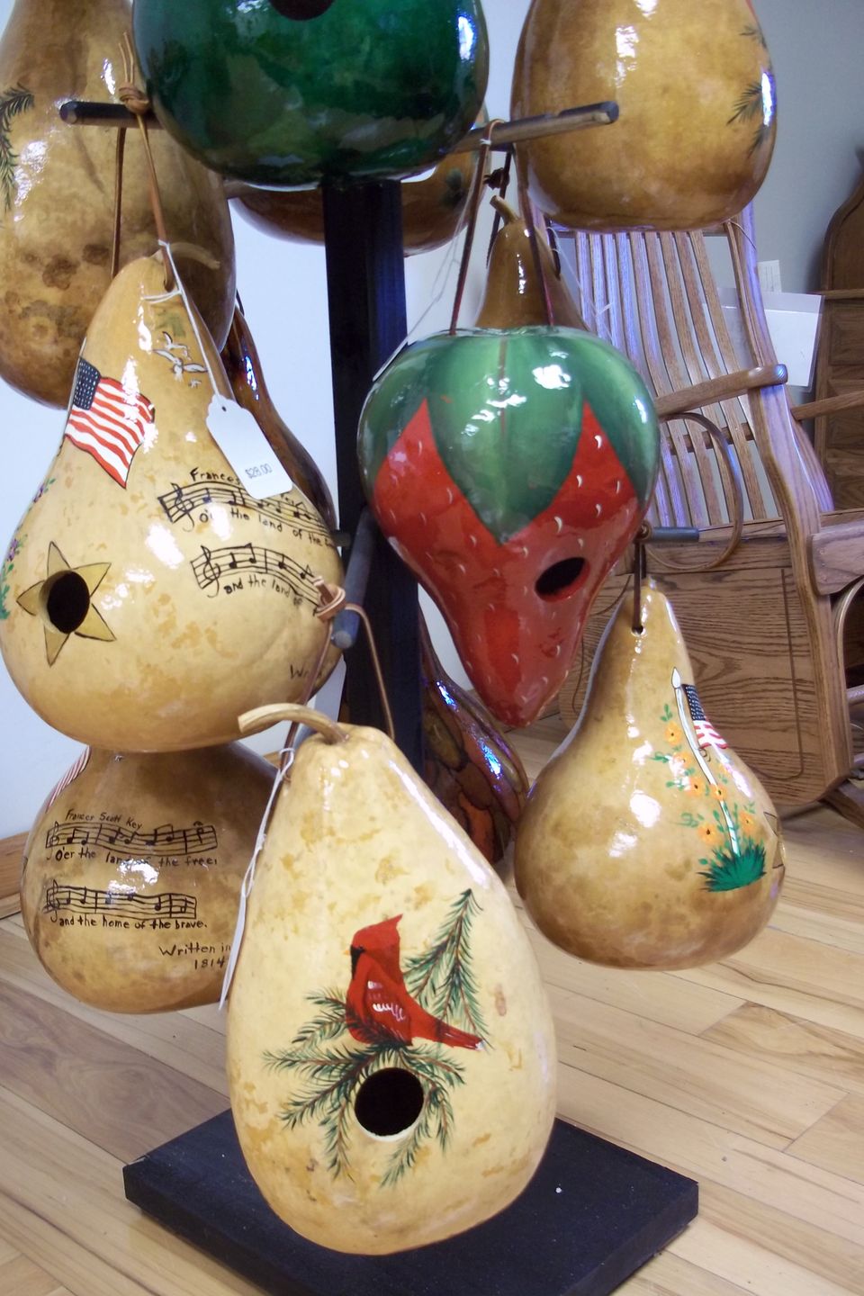 Gourd bird house