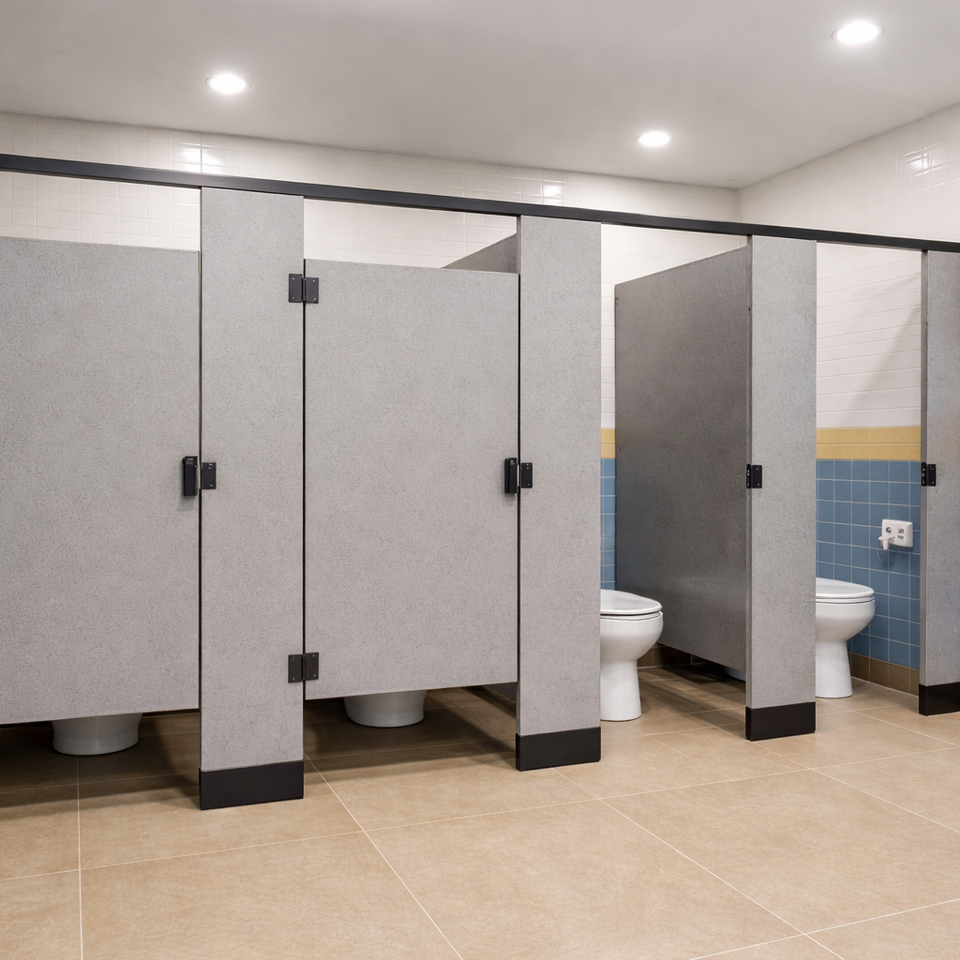 Phenolic Core Partition Intallation