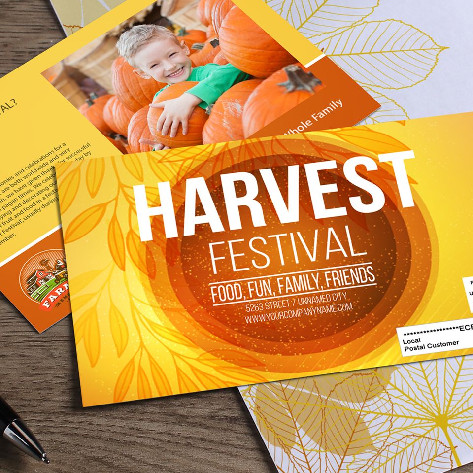 Every door direct mail harvest