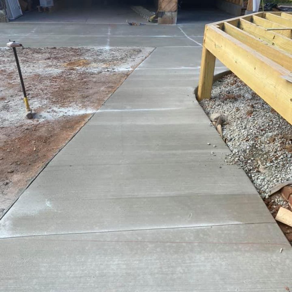 Concrete staining
