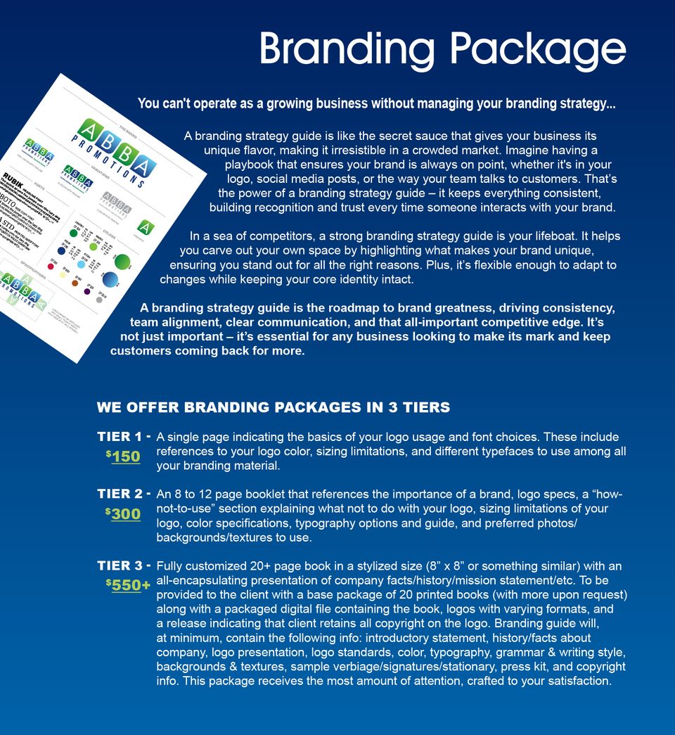 Branding package