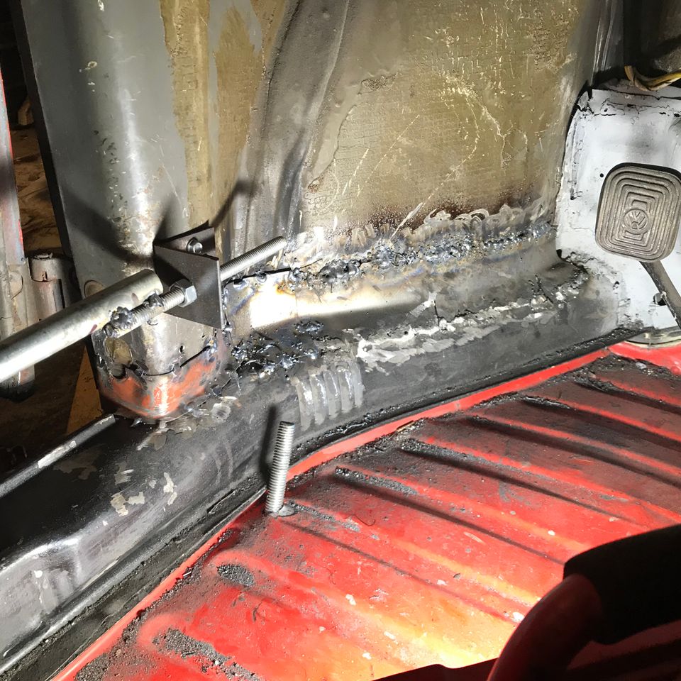 Front left welded in 02 19 23