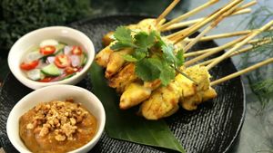 Thai Chicken Satay at Thai American Bistro in Sugar Land, Tx